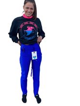 Load image into Gallery viewer, Vintage 1989 Neon Ski TURTLENECK Sweater from Chewelah Washington - Size Large