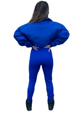 Load image into Gallery viewer, Vintage 80s 90s Ski Onesie with Stirrups from Ski West - Size 4 / Small