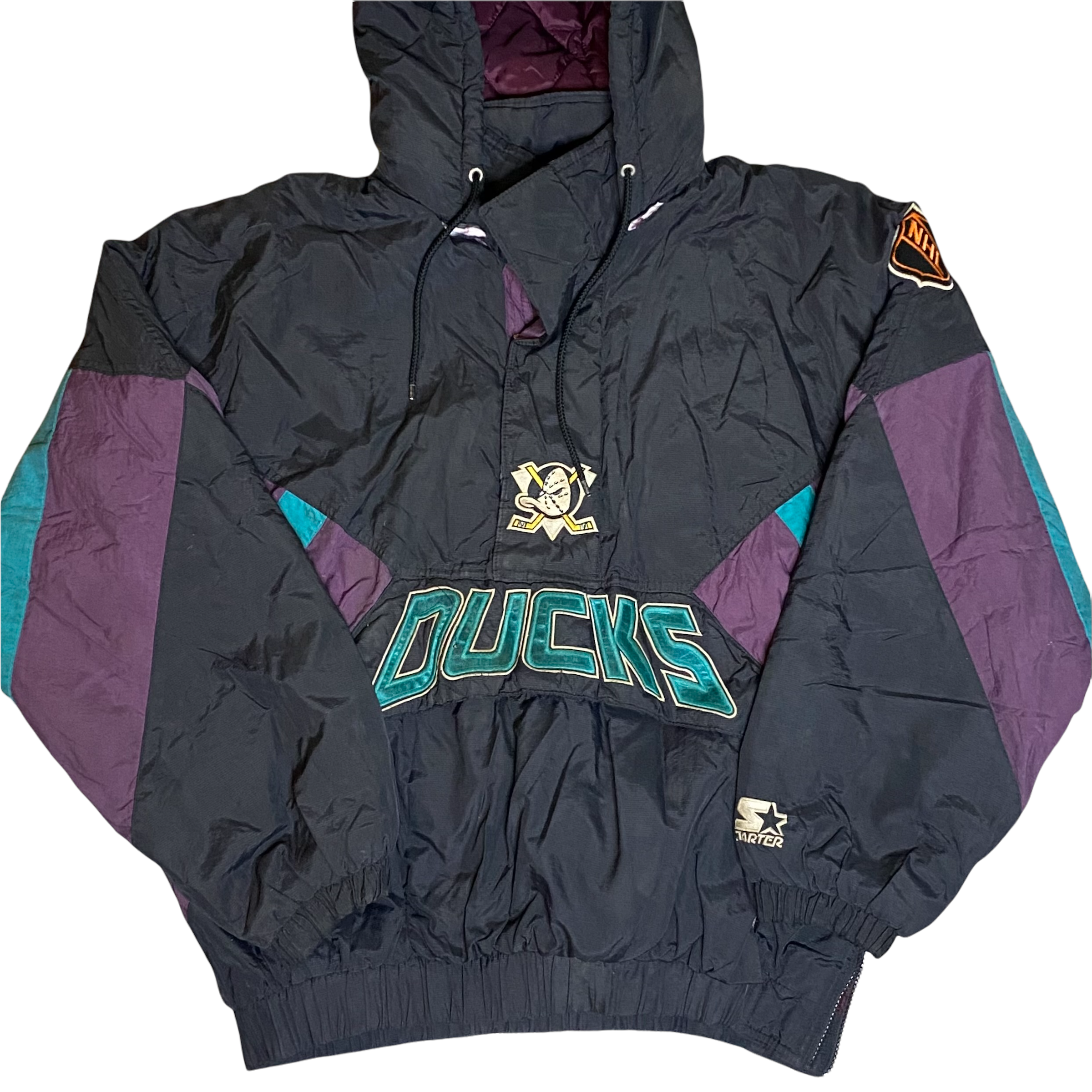 Vintage Mighty Ducks Jacket Kids Medium