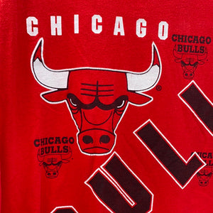 Vintage Red 1990s Chicago Bulls TSHIRT - L