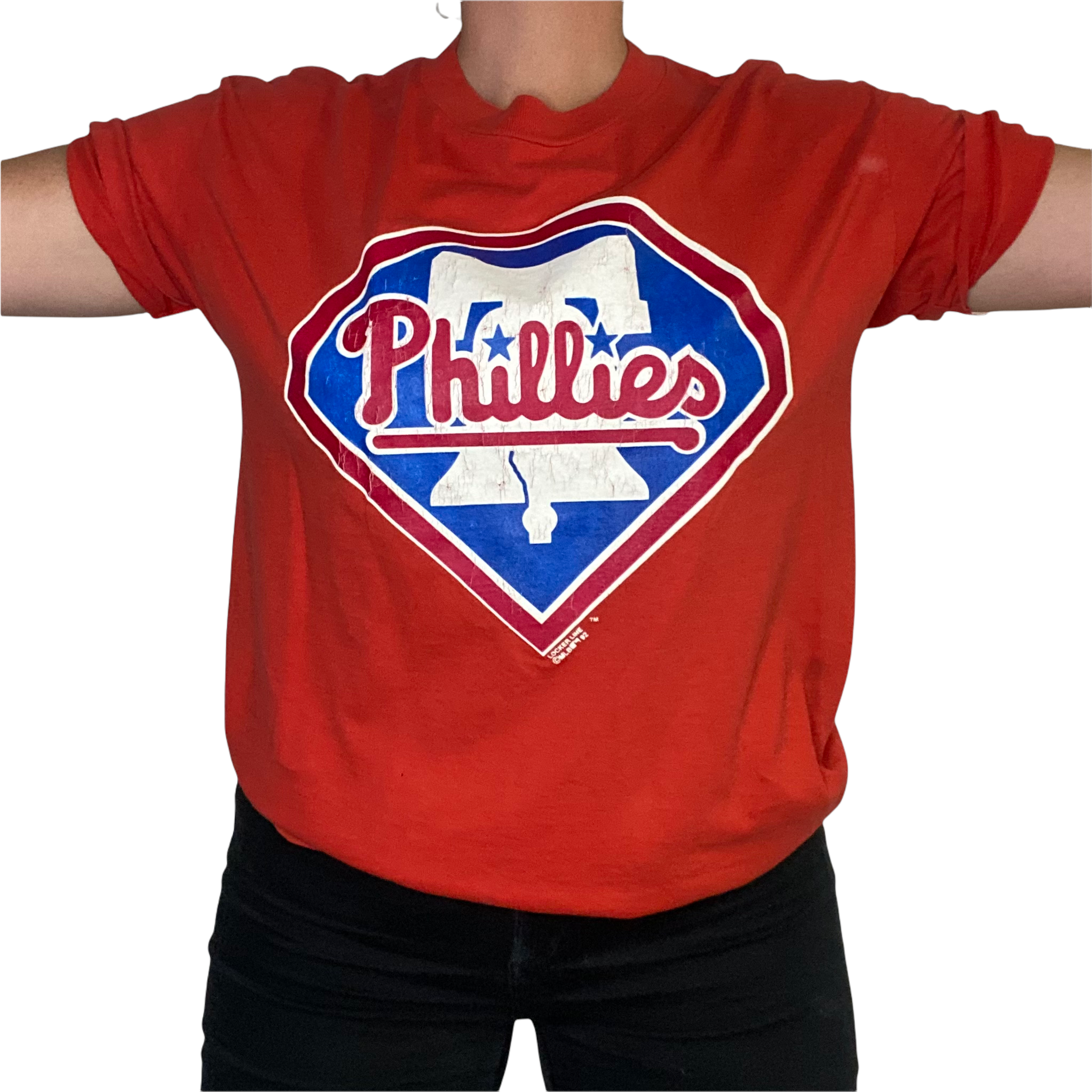 Philadelphia Phillies Vintage Legend Hometown Graphic T-Shirt - Mens