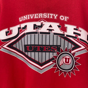 Vintage 1990s University of Utah Utes Crew with Original Tags! - L