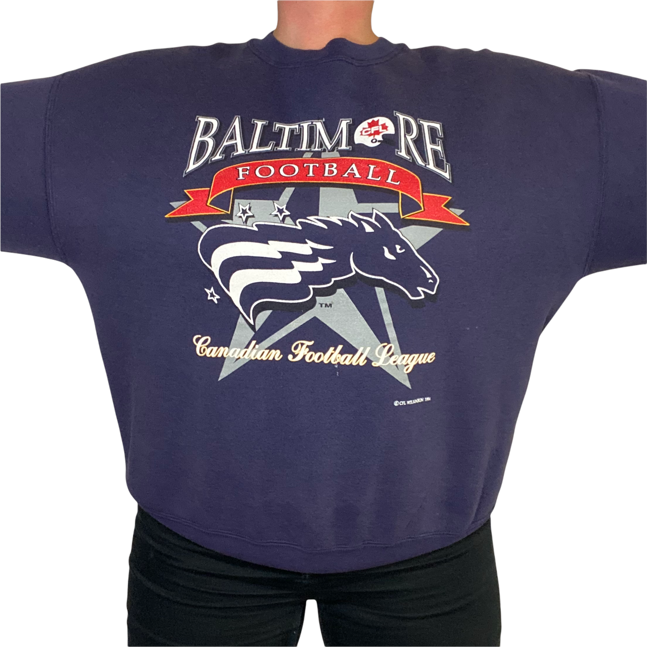 1994 Baltimore Stallions Football Division Champions Program CFL Pepsi  Souvenir