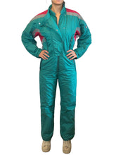 Load image into Gallery viewer, Vintage 80s 90s Fila Ski Onesie Gaper - Size Small