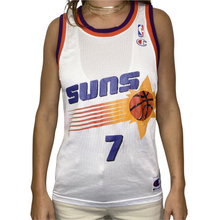 Load image into Gallery viewer, Vintage 1980s Phoenix Suns x Kevin Johnson #7 Champion JERSEY - Size 36 / S