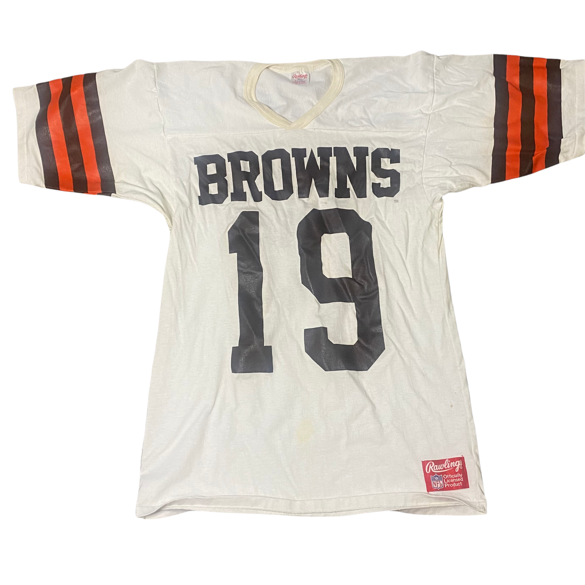 Vintage 1980s Cleveland Browns x Bernie Kosar JERSEY L XL Rad Max Vintage