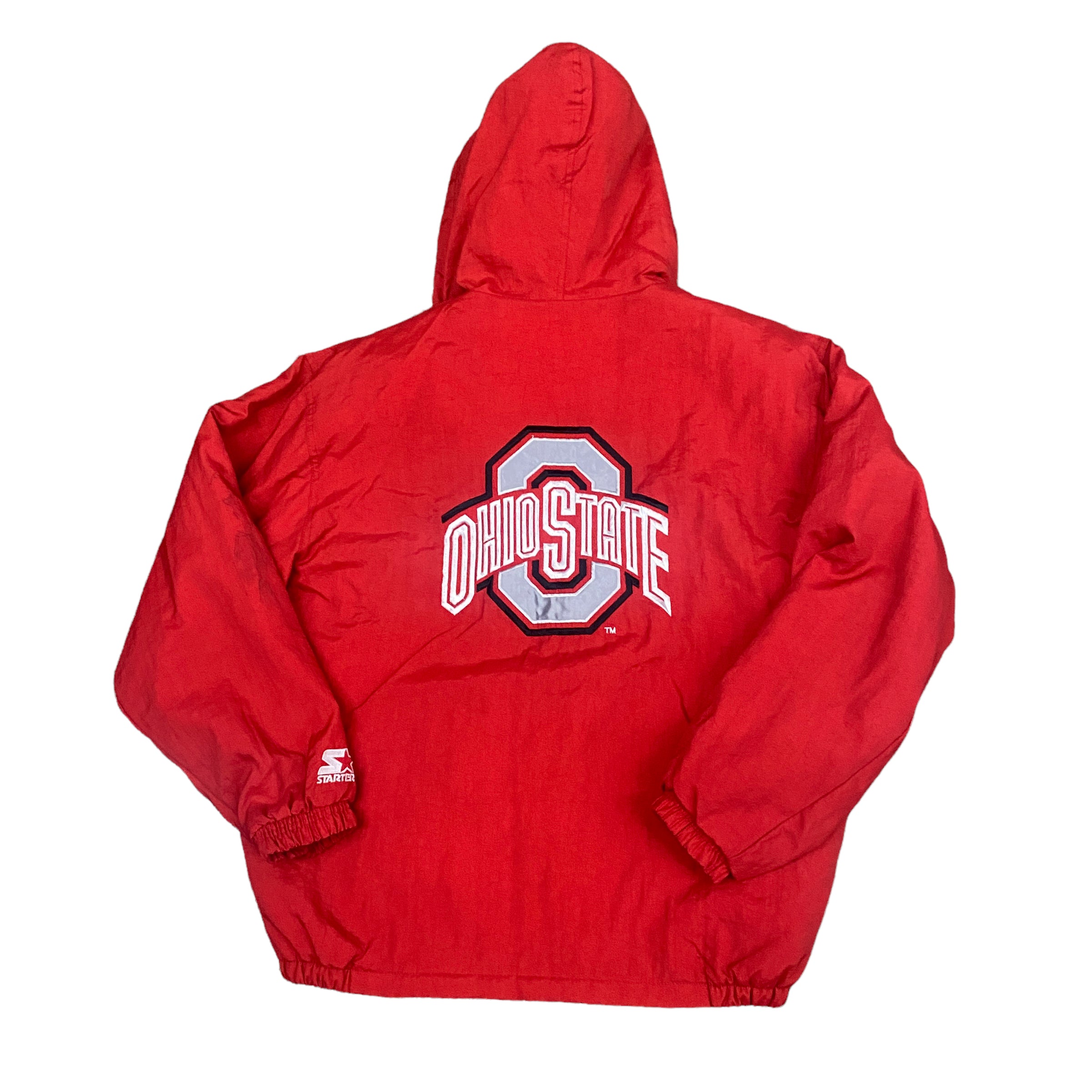 Vintage Ohio State Buckeyes Starter Parka College Jacket