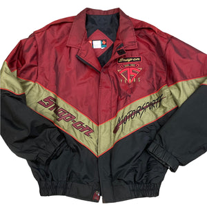 Vintage 1995 Snap On Racing NASCAR Windbreaker Jacket - Size XL