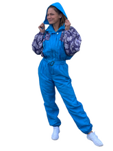 Load image into Gallery viewer, Vintage 1990s One-Piece Skisuit Onesie from Stratos - Size Small / Medium