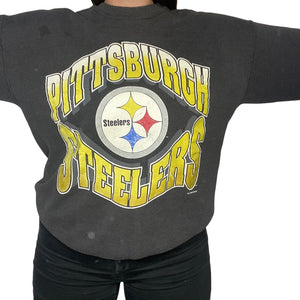 Vintage 1995 Pittsburgh Steelers Crew - L