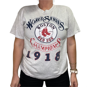Vintage 1990s Boston Red Sox World Series Champs TSHIRT - L