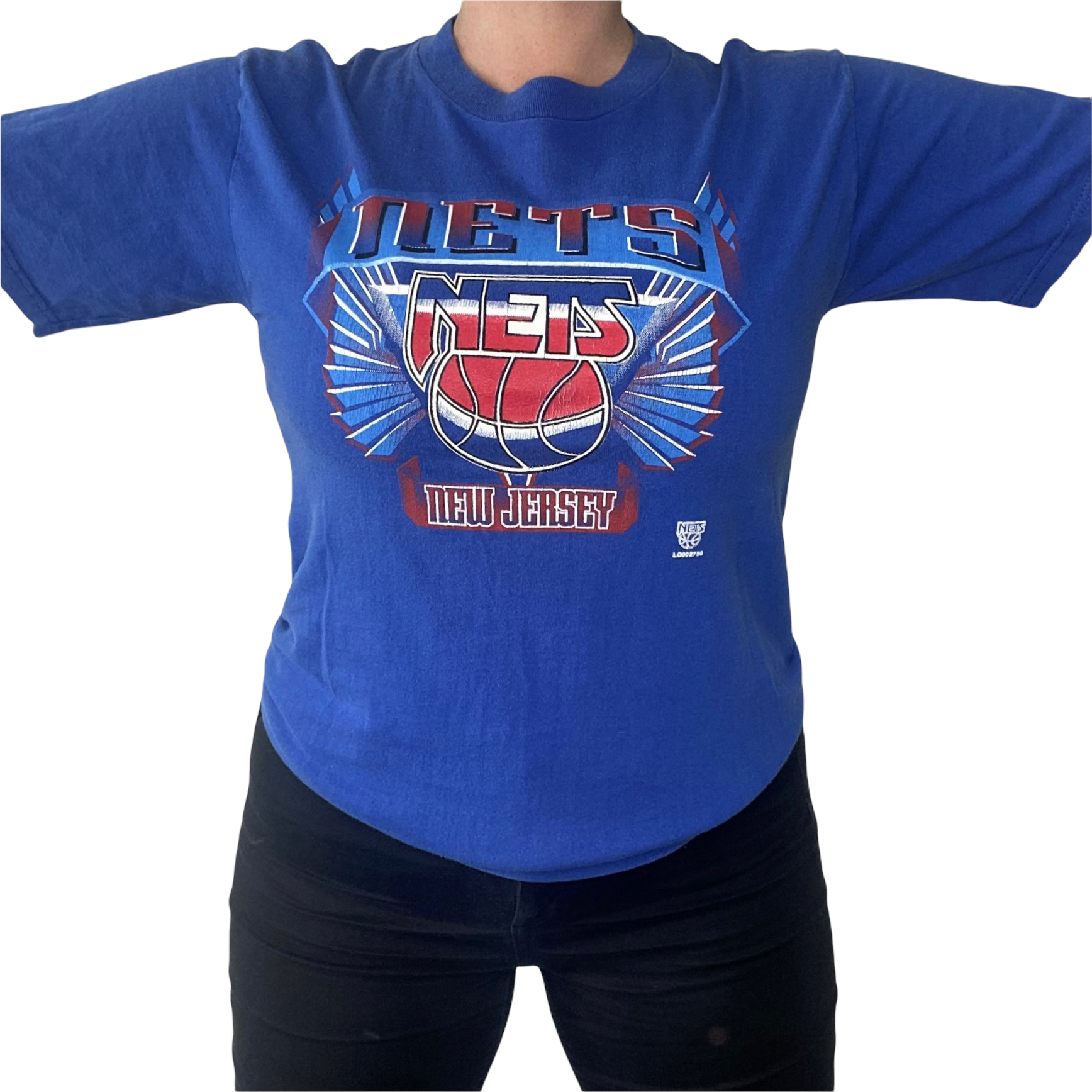 Vintage 1980s New Jersey Nets T-Shirt Size Medium