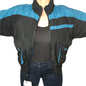 Vintage 80s 90s Ski Snow Jacket from Rugged Gear with Ski Tags! - Size Small-Medium