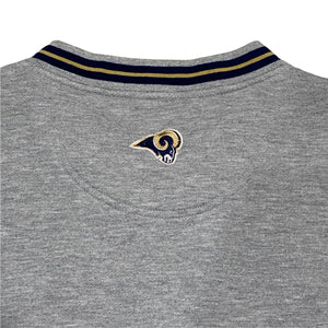 Vintage 1990s St Louis Rams Ringer Crew from Lee Sport - Size XXL