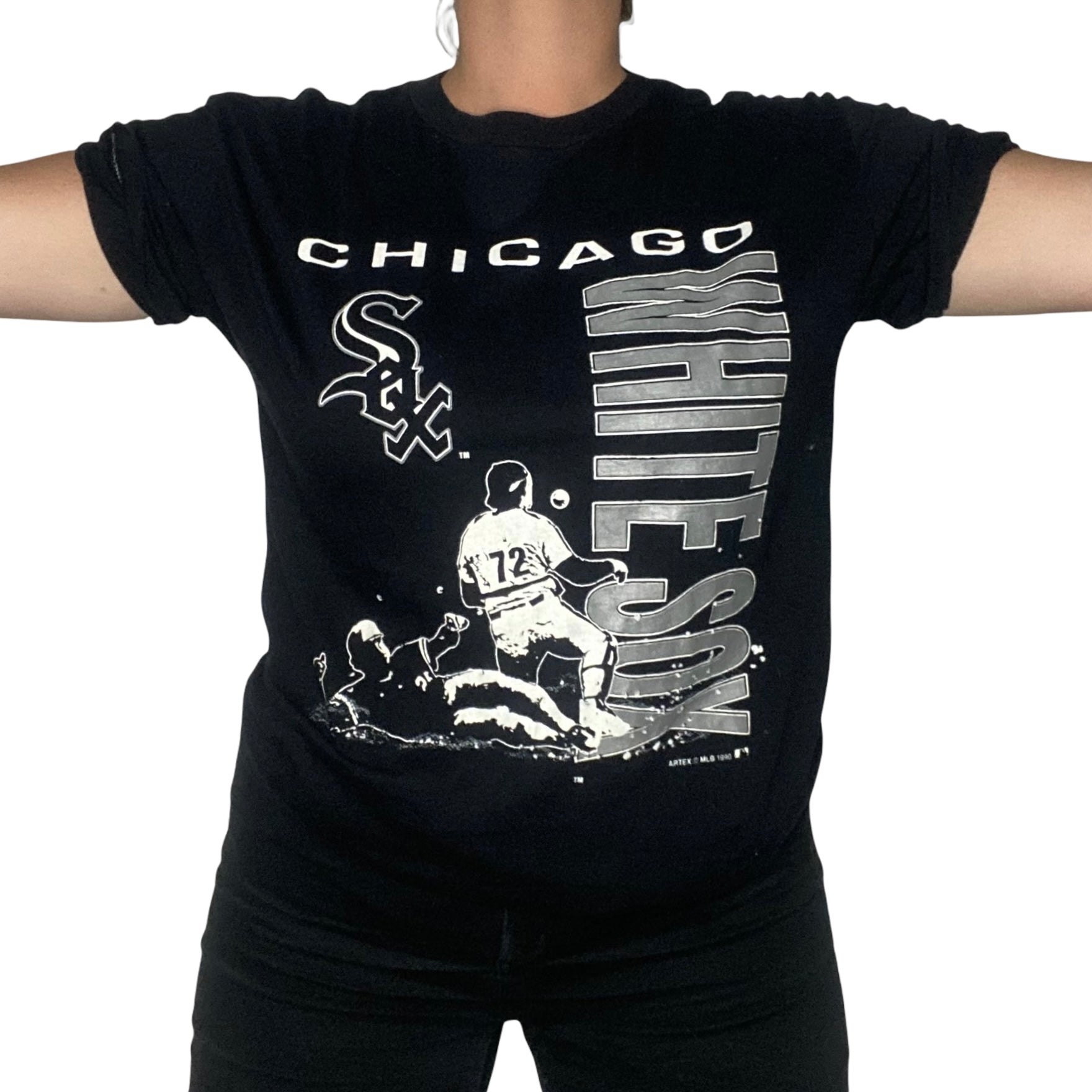 Chicago White Sox Starter T Shirt / Vintage White Sox / 