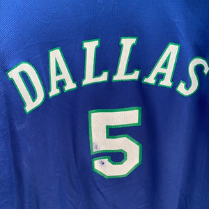 Vintage 1994-96 Dallas Mavericks x Jason Kidd Champion JERSEY - Size 44 / Medium