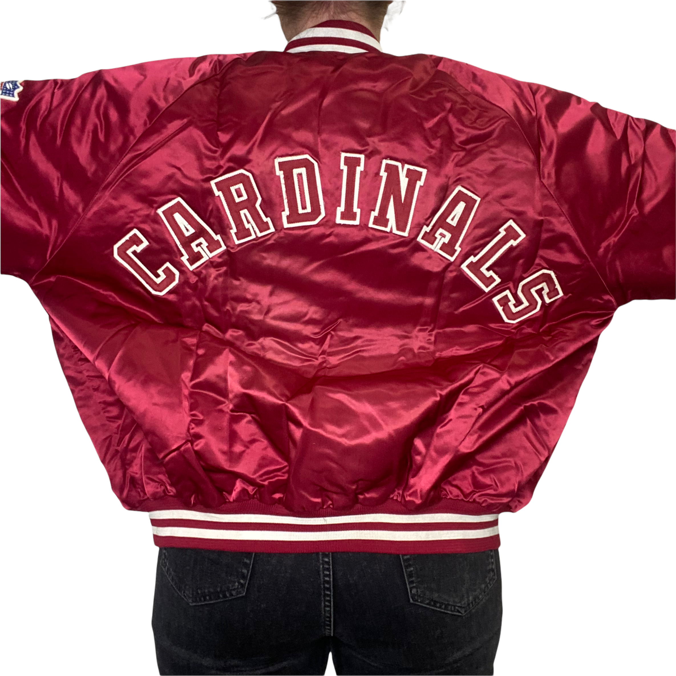 Arizona Cardinals Fanimation Satin Jacket XL