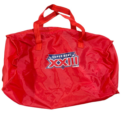 Vintage 1989 Super Bowl XXIII Official Duffel Bag
