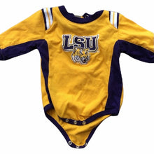 Load image into Gallery viewer, Vintage BABY LSU Louisiana State University onesie - 3-6 months