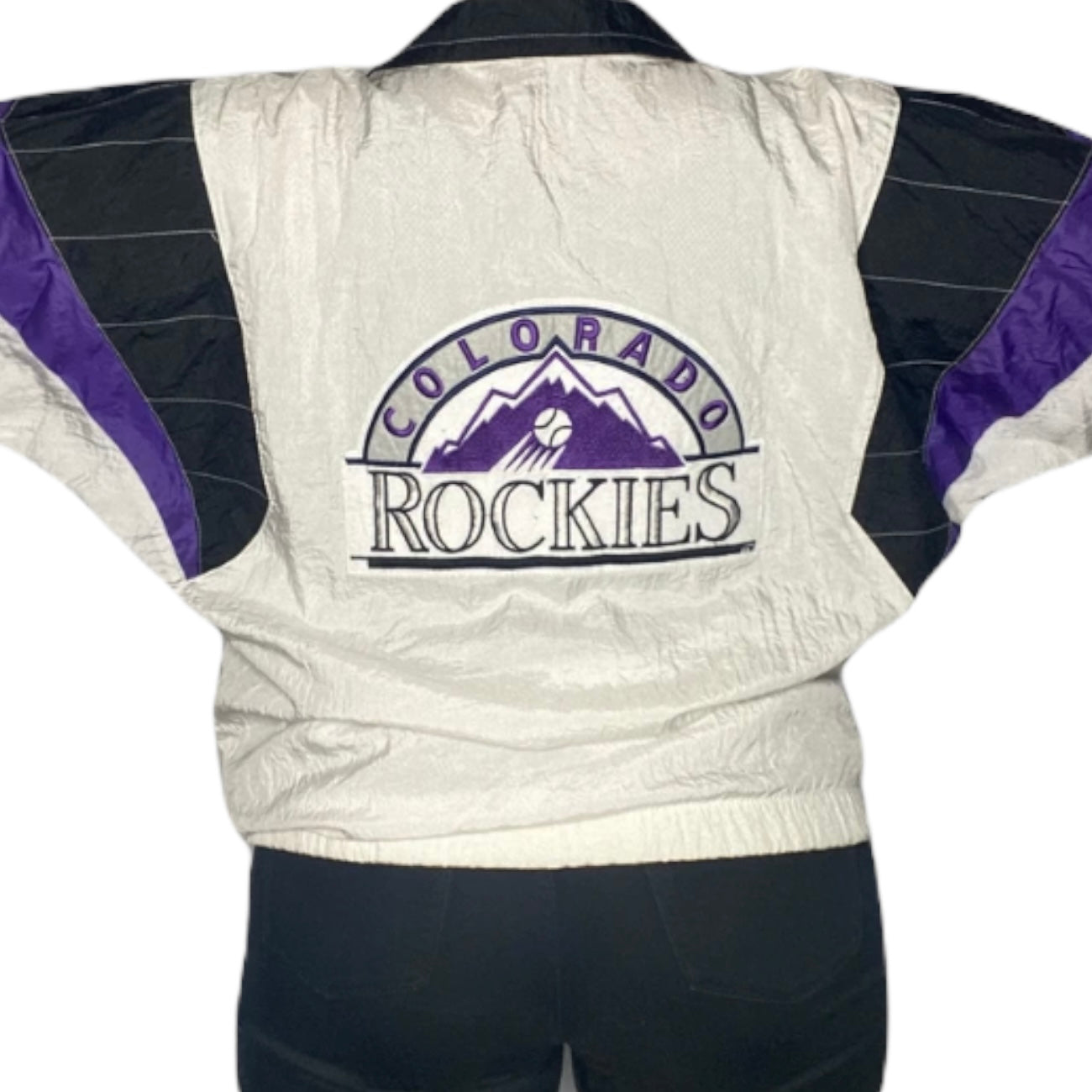 Vintage 90s Colorado Rockies Starter basebll Jersey Size XL