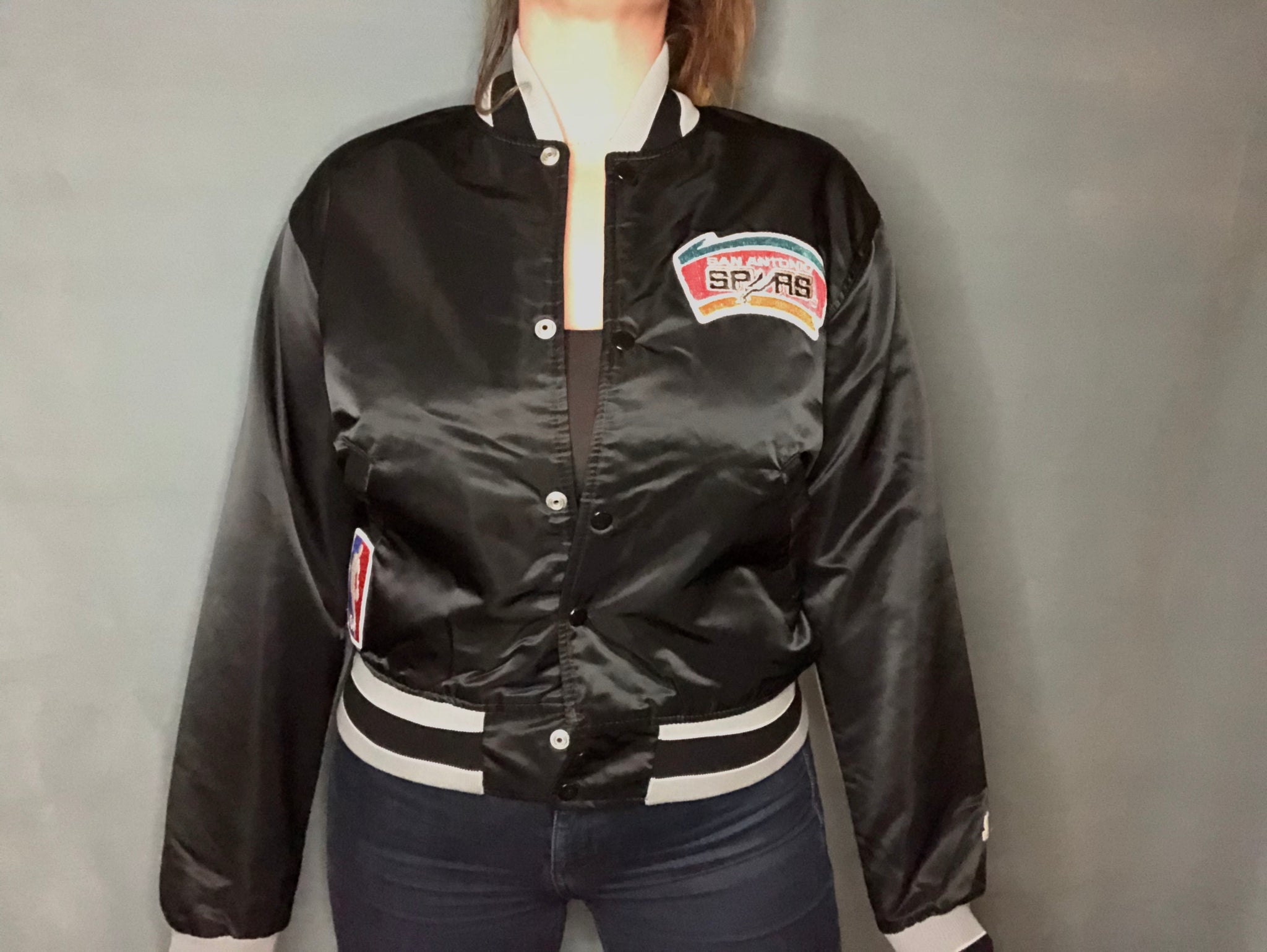San Antonio Spurs Starter Jacket Size - Vintage Affiliated