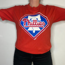 Load image into Gallery viewer, Vintage 1992 Philadelphia Phillies Old Logo TSHIRT - L