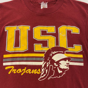 Vintage 1990 University of Southern California USC Trojans TSHIRT - S