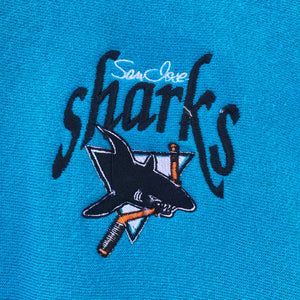 Vintage 1990s San Jose Sharks Turtleneck - XL