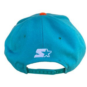 Vintage 1990s Miami Dolphins Snapback HAT from STARTER - Adjustable