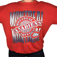 Load image into Gallery viewer, Vintage 1991 Montreal Canadiens Crew - L