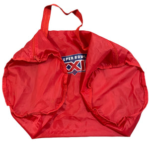 Vintage 1989 Super Bowl XXIII Official Duffel Bag