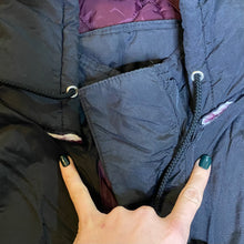 Load image into Gallery viewer, Vintage 90s Mighty Ducks of Anaheim Kangaroo Style Starter Jacket Puffer - L