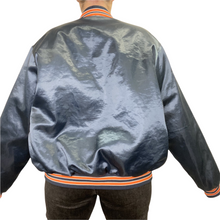 Load image into Gallery viewer, Vintage 1980s Chicago Bears Chalk Line Satin Bomber Jacket - XL