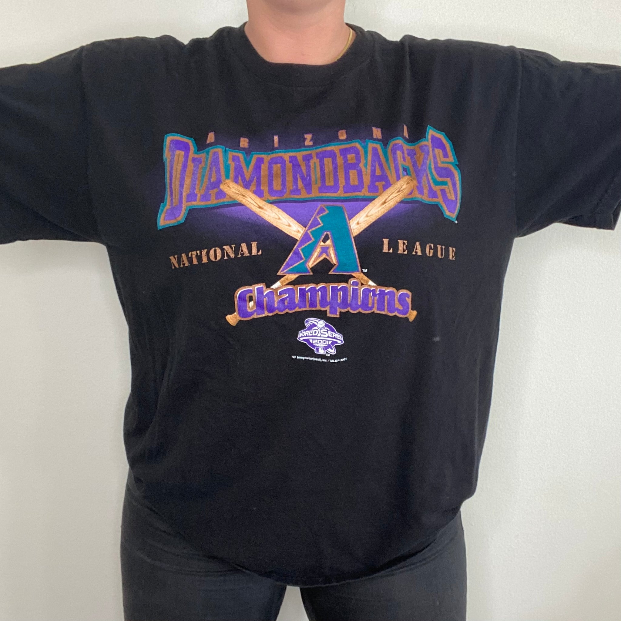Vintage Arizona Diamondbacks World Series Tee Shirt
