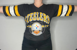 Vintage 1989 Pittsburgh Steelers Logo 7 TSHIRT - M