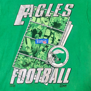 Vintage 1991 Philadelphia Eagles Old Logo TSHIRT - M/L