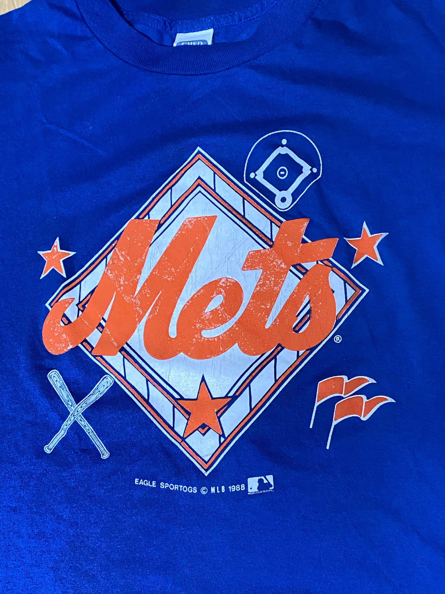 Vintage 1988 New York NY Mets Tshirt - S