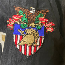 Load image into Gallery viewer, Vintage Late 80s-early 90s West Point Army Black Knights Starter Jacket Bomber SPELL OUT - XXL