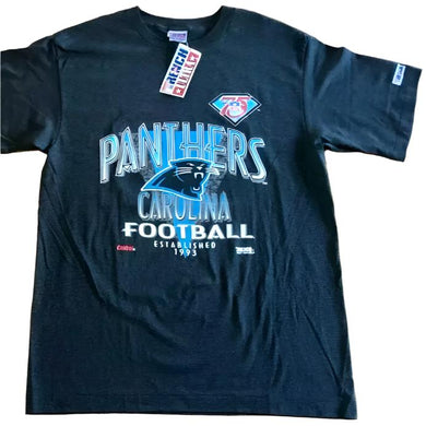 Vintage 1994 Carolina Panthers NFL 75 Year Anniversary NWOT Deadstock TSHIRT - L