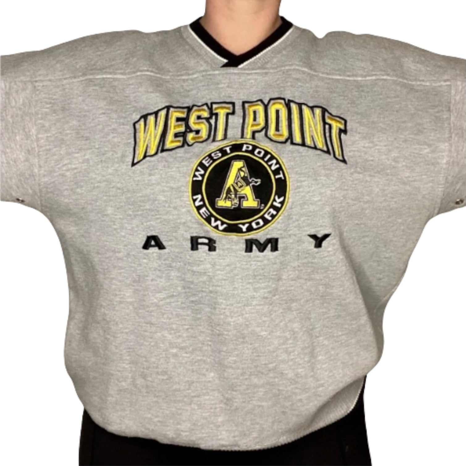 Tee Luv Army West Point Athletics T-Shirt - Gray Small