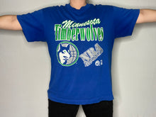 Load image into Gallery viewer, Vintage 1991 Minnesota Timberwolves Old Logo TSHIRT - L