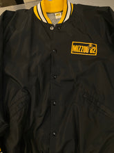 Load image into Gallery viewer, Vintage 1982 University of Missouri MIZZOU Satin Bomber Jacket from Russell Athletic - L