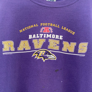Vintage 2001 Baltimore Ravens Crew - XXL