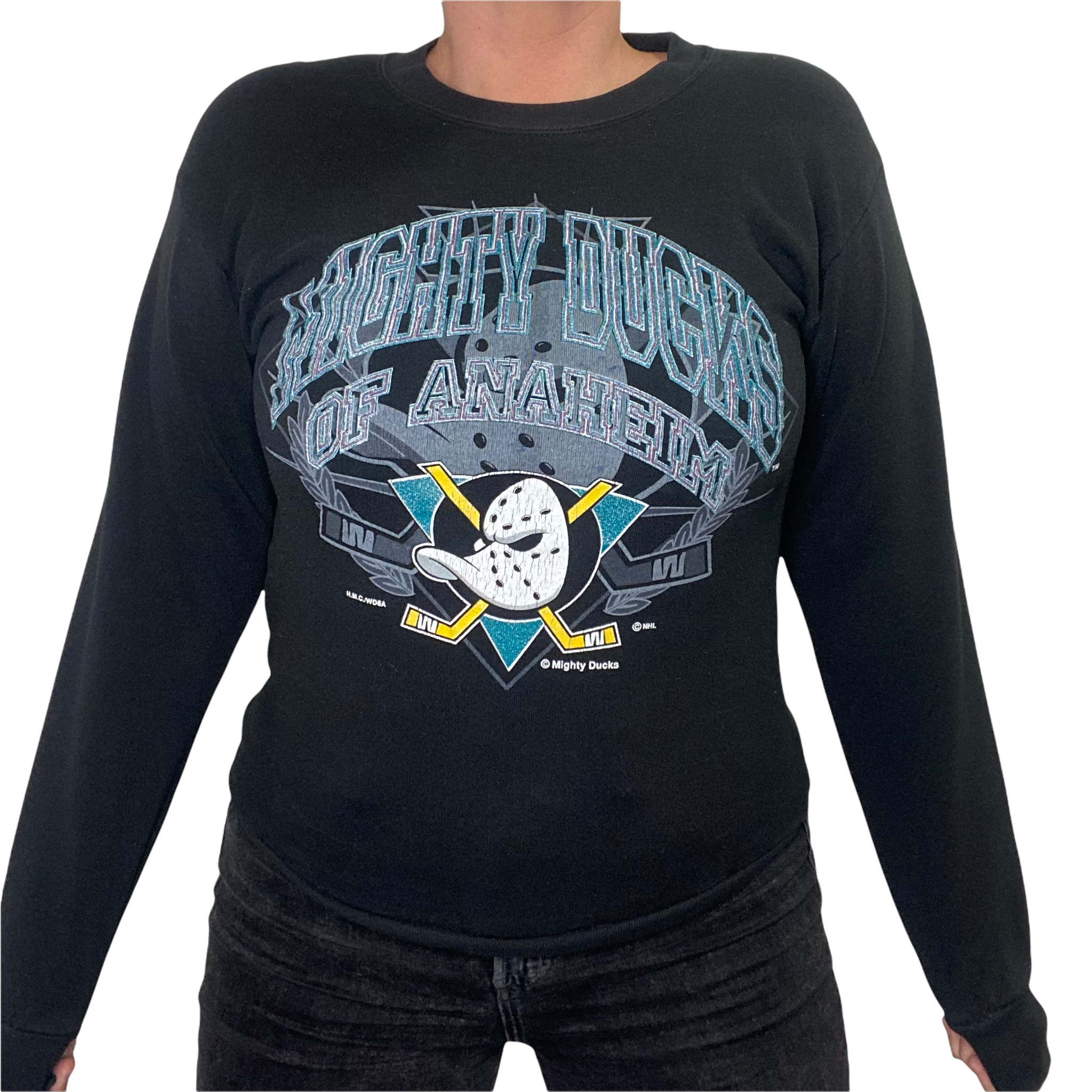 Shirts, Anaheim Mighty Ducks Mighty Ducks Hockey Vintage College Hockey  Shirt