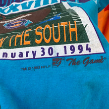 Load image into Gallery viewer, Vintage 1993/1994 Super Bowl XXVIII &quot;Showdown in the South&quot; TSHIRT - L