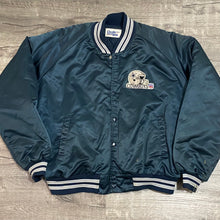 Load image into Gallery viewer, Vintage 1980s Dallas Cowboys Chalk Line Satin Bomber Jacket - XXL