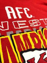 Load image into Gallery viewer, Vintage 1993 Kansas City Chiefs AFC West Champs TSHIRT - XL