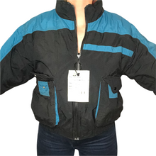 Load image into Gallery viewer, Vintage 80s 90s Ski Snow Jacket from Rugged Gear with Ski Tags! - Size Small-Medium