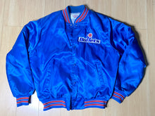 Load image into Gallery viewer, Vintage 1980s Washington Bullets Locker Line Satin Bomber Jacket SPELL OUT - L