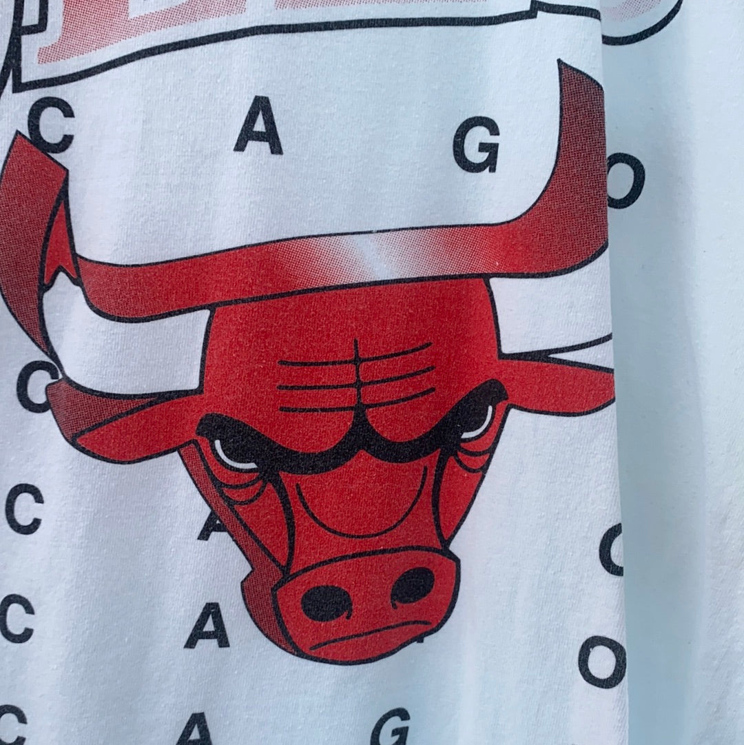 Chicago Bulls Mens T- Shirts Vintage, 2x